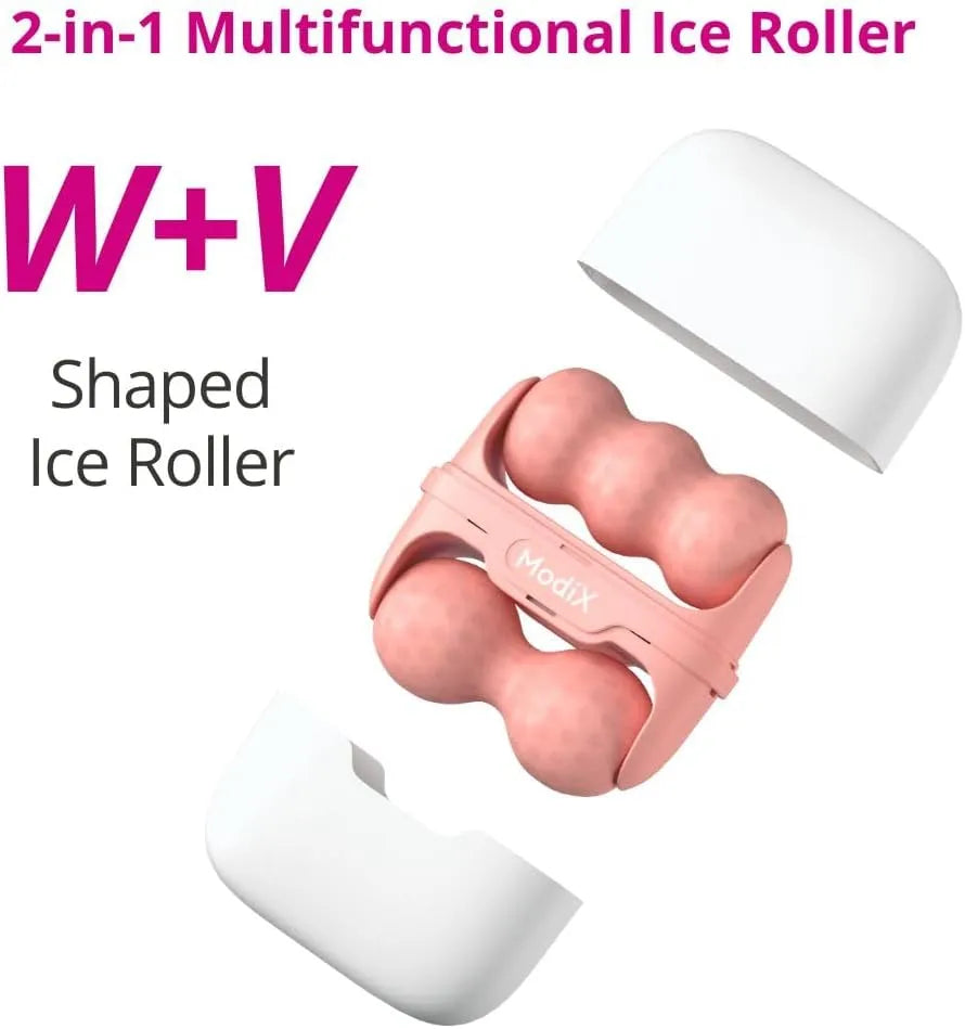 Travel Pink Ice Roller - Skin Care Tools Set